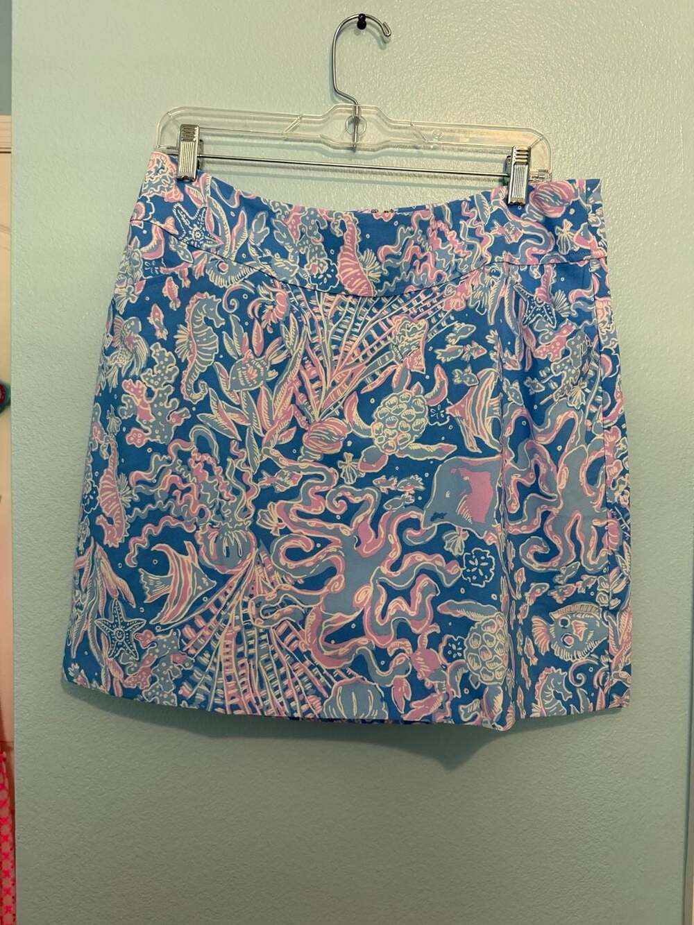 Lilly Pulitzer skort "sea what I sea" Boca